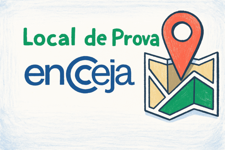 Local da Prova Encceja 2026 → Como consultar