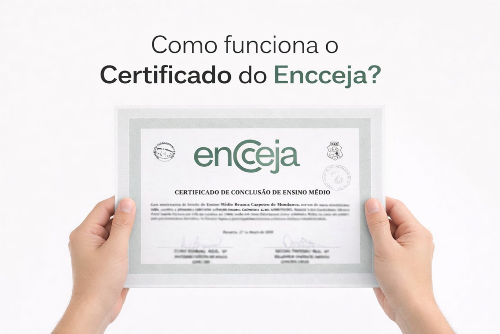 Como pegar o Certificado do Encceja em 2026