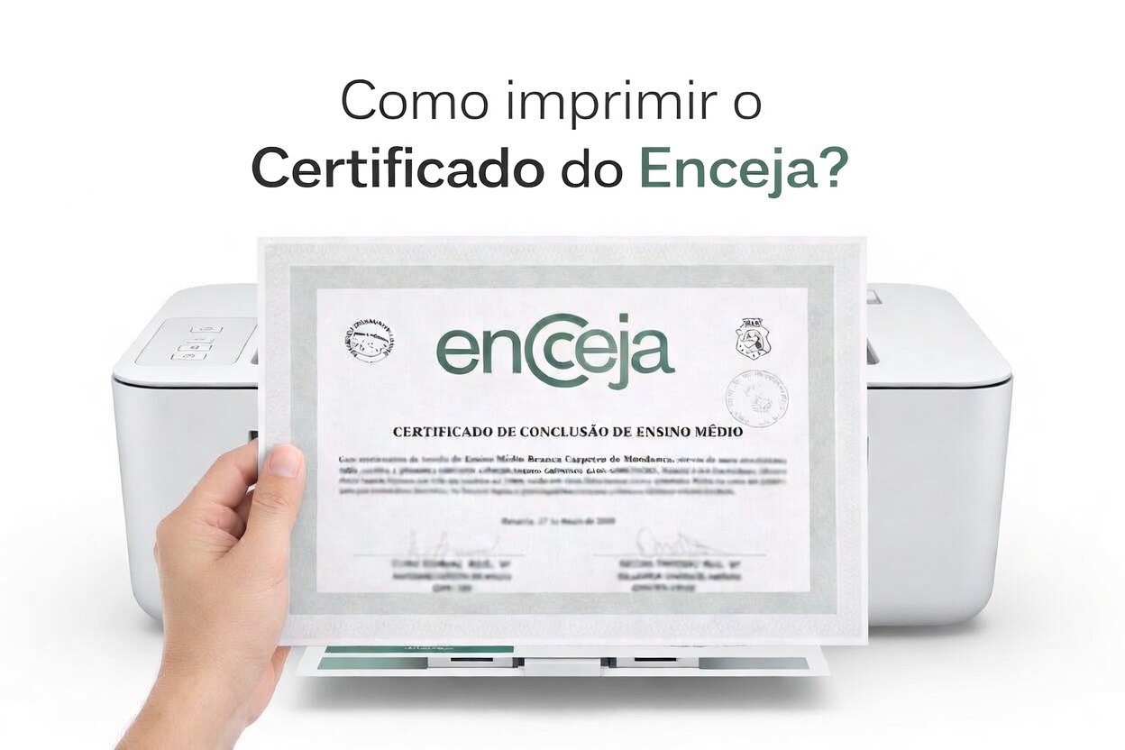 Como pegar o Certificado do Encceja em 2026